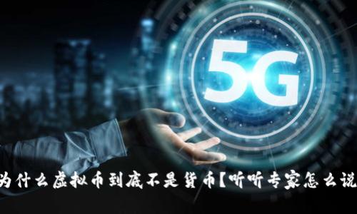 为什么虚拟币到底不是货币?听听专家怎么说!