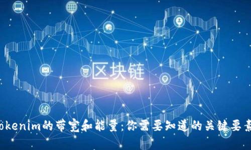 Tokenim的带宽和能量：你需要知道的关键要素！