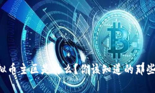 虚拟币主区是什么？你该知道的那些事！