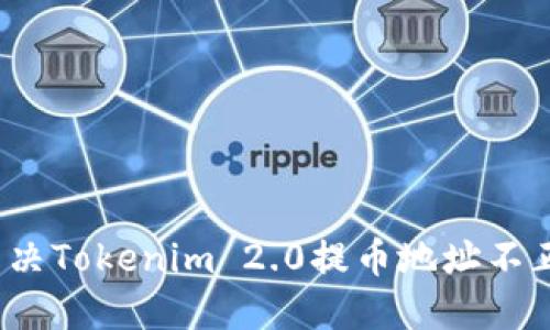 如何快速解决Tokenim 2.0提币地址不正确的问题？