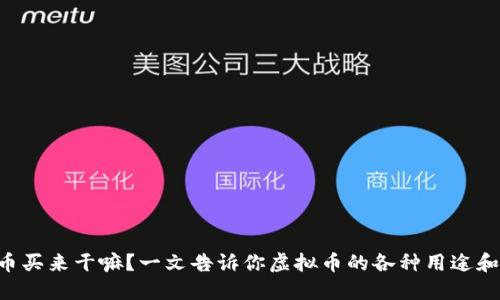 虚拟币买来干嘛?一文告诉你虚拟币的各种用途和价值!