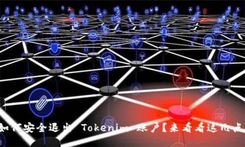 如何安全退出 Tokenim 账户?来看看这几点!