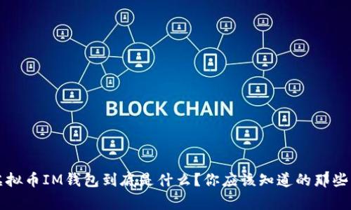 虚拟币IM钱包到底是什么?你应该知道的那些事