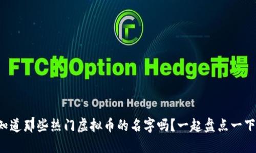 你知道那些热门虚拟币的名字吗?一起盘点一下吧!