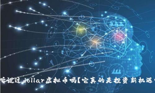 你听说过dollar虚拟币吗？它真的是投资新机遇吗？