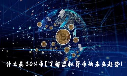 “什么是BDM币？了解虚拟货币的未来趋势！”