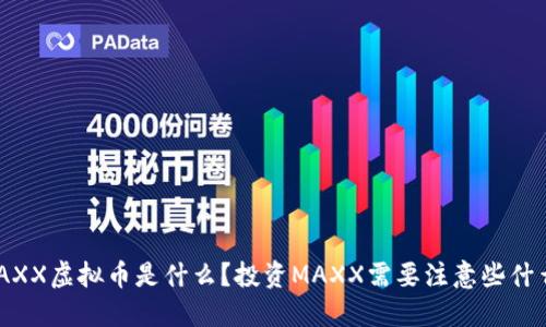 MAXX虚拟币是什么?投资MAXX需要注意些什么?