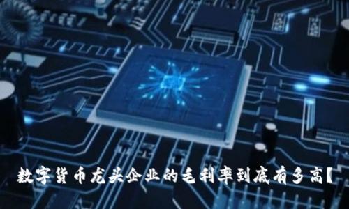 数字货币龙头企业的毛利率到底有多高？
