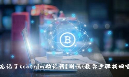 忘记了tokenim助记词？别慌！教你步骤找回它
